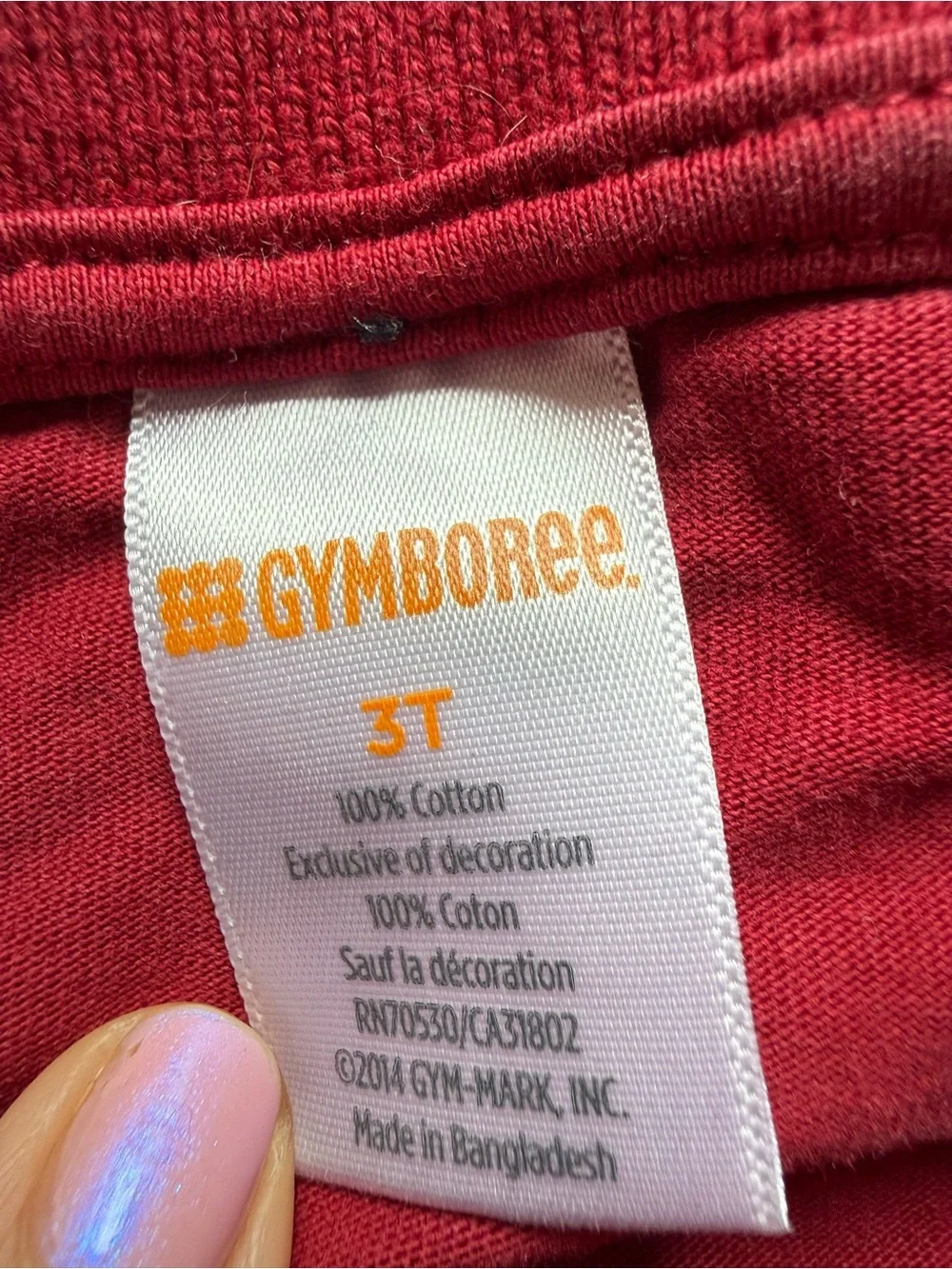 Gymboree Maroon Long-Sleeve Polo with Stacked Dinosaur Appliqués